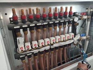 Instalación domótica control de suelo radiante Pozuelo